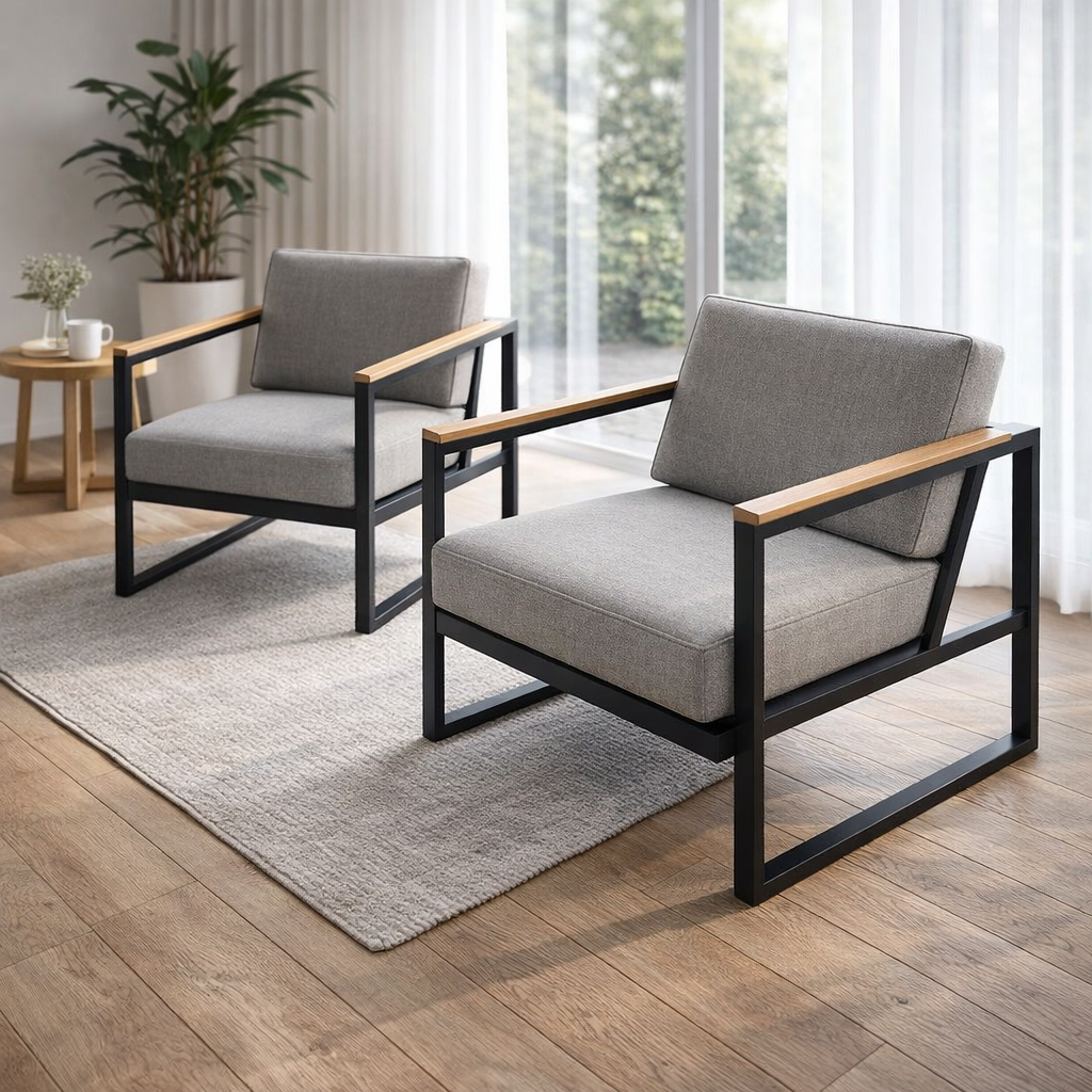Poltronas industriais ferro